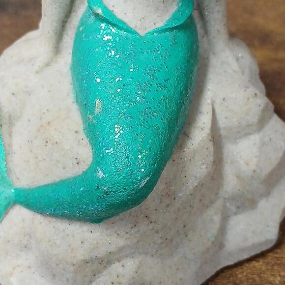 Disney Little Mermaid Ariel 1990  Mr. Sandman Statue Sand Sculpture Figurine - Picture 8 of 10